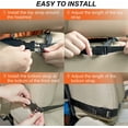 thumbnail image 5 of Organizador de asiento trasero de coche, paquete de 2 organizadores de asiento de coche con soporte para tableta con pantalla táctil, 10 bolsillos de almacenamiento para asiento trasero de coche y al, 5 of 5