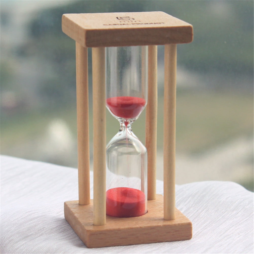 5 Minute Wooden Timer Mini Colored Sand Hourglass Innovative Home