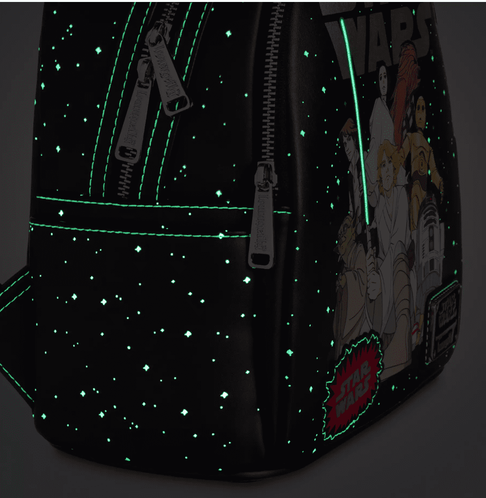 Disney Parks Star Wars Glow-in-the-Dark Loungefly Mini