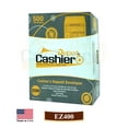 thumbnail image 6 of 1000 Cashier Depot EZ400 Cashier's Deposit Envelope, #10 Brown Kraft Envelope, 4 1/8" x 9 1/2", Heavy 24 LB, 1000/Box, 6 of 6