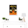 thumbnail image 2 of Vintage Film Movie Metropolis 1927 Sci Fi Machine Future Fantasy Artwork Framed Wall Art Print A4, 2 of 4