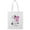 White, variant on Every Picture Tells A Story Tote Bag - Image by Shutterstock, One Size Cotton Canvas Tote Bag