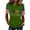 Army Green, variant on Women USA 250th Anniversary Shirt Patriotic Independence Day Shirt Women Casual Crew Neck Short Sleeve Top