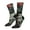 2 Black-2, variant on Zombie Flower Apocalypse Crew Socks for Men & Women, Breathable Casual Athletic Ankle Socks