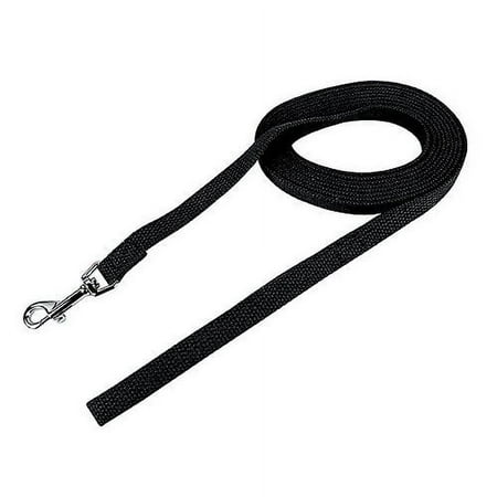 UPC: 0024764580059 | Cotton Training Dog Lead 20ft Black