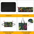 thumbnail image 4 of Cute Witch Frog Waterproof Picnic Blanket with Foldable Zipper, Suitable for Outdoor Use, Suitable for Travel, Camping, Beaches, Parks, Grasslands, Picnic Blanket Accessories, 4 of 8