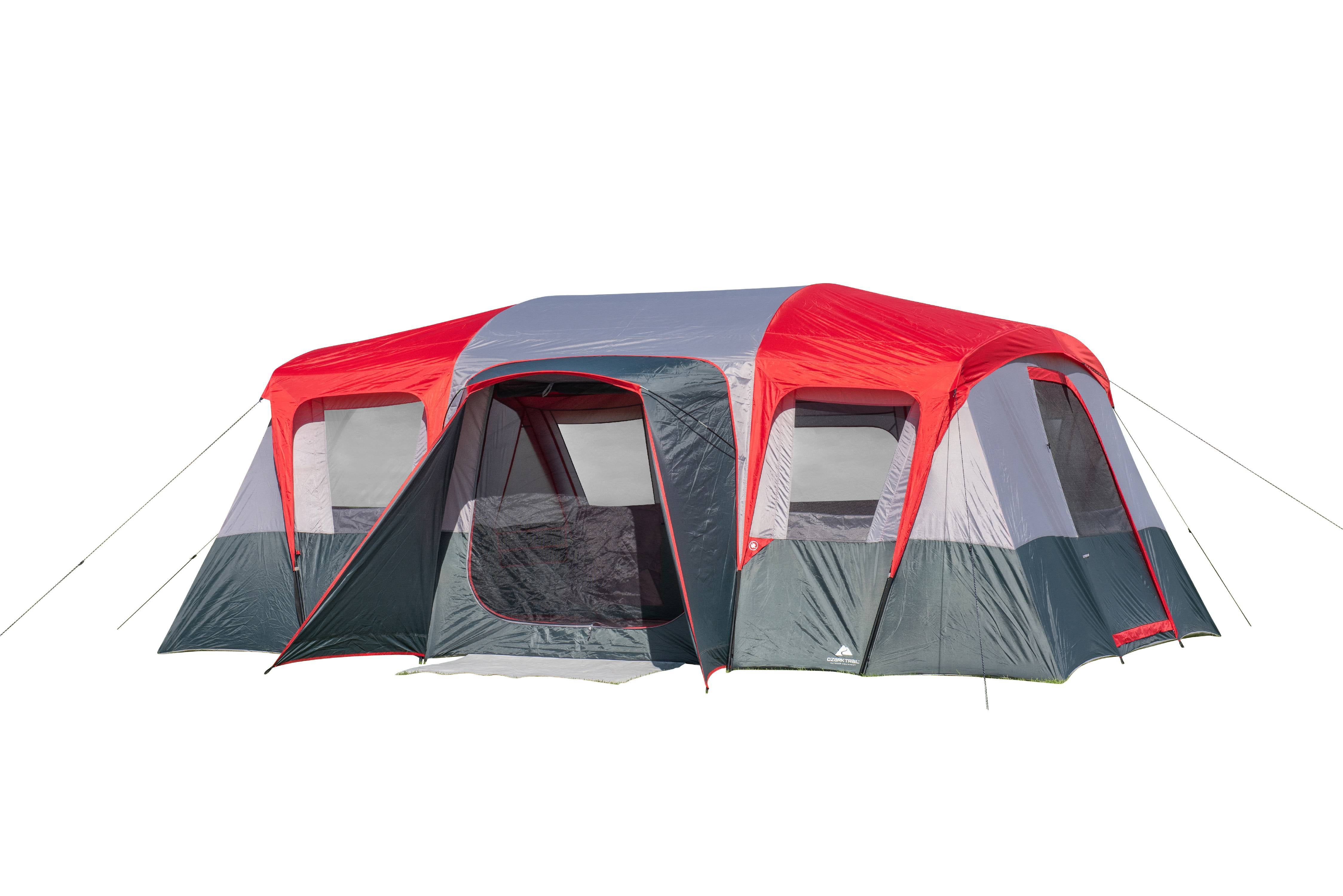 Huge Family Tents for Camping 12-13 Person Waterproof Americ Empire Cabin I...