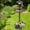 Bronze, variant on Zaverox  Pedestal Bird Bath with Solar Light, Bird Feeder & Flower Planter, Outdoor Garden Decor for Backyard Lawn