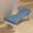 Blue, variant on RKSTN Foot Stool Toilet Stool Footstool Toilet Squatting Toilet Squatting Booster Artifacts Toilet Bathroom Footrest Footrest Potty Stool Pad Footstool