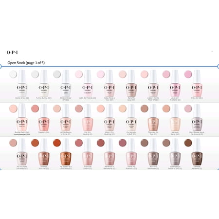 OPI GelColor Intelli-Gel Nail Polish GCH82 - Let's Be Friends!