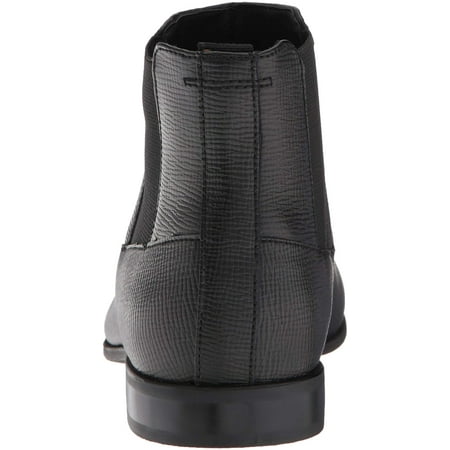 calvin klein men's christoff epi leather chelsea boot