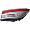 thumbnail image 4 of For Jeep Grand Cherokee 2014 15 16 17 18 2019 Tail Light Driver Side | Inner | Dark Gray Insert | Trailhawk Model | Replacement For CH2802113 | 68316195AD, 4 of 5