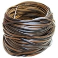 thumbnail image 1 of Coffee Gradient Flat Synthetic Rattan Weaving Material Plastic Rattan for Knit and Repair Chair Table Storage Basket, 1 of 6