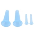 thumbnail image 4 of Juego de Ventosas con 2 Ventosas Grandes y 2 Pequeñas Silicona para Terapia de Masaje Uso Doméstico ANGGREK Otros, 4 of 8