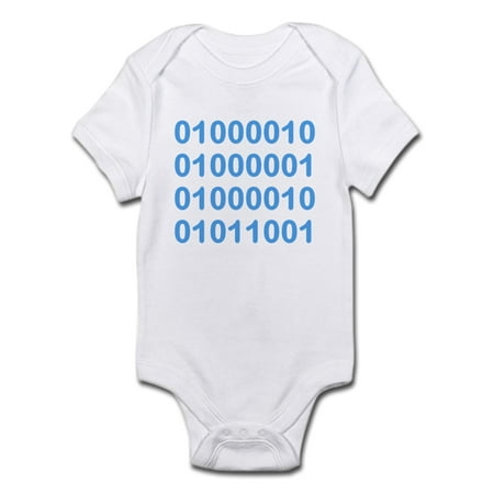 

CafePress - BABY In Binary Code Body Suit - Baby Light Bodysuit