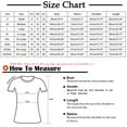 thumbnail image 2 of Chiccall Womens Half Sleeve T-shirts Summer Casual Crew Neck Loose Pullover Tops Plus Size Cute Comfy Tunic Blouse, 2 of 5