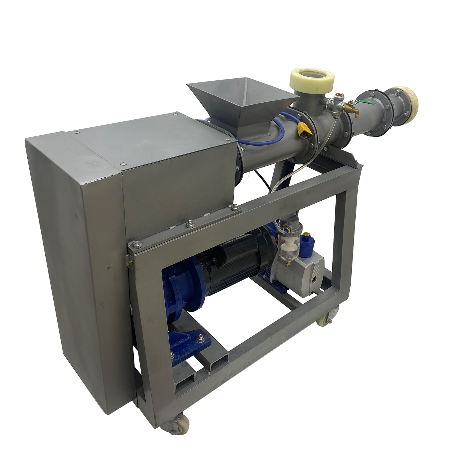Clay Vacuum Pugmill Extruder Ceramic Mud Clay Mixing Kneading Machine