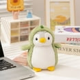 thumbnail image 5 of Playful Pompom Penguin Dino/Unicorn/Rabbit Vibrant Companions Endless Fun Stuffed Animal Toy - 7.9'', 5 of 5