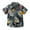 Black, variant on Summer Toddler Boys Hawaiian Shirt, Tropical Beach Vacation Short Sleeve Floral Shirt for Kids, Perfect for Summer Play & Family Holidays for 3M-8Y