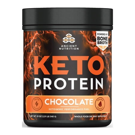 Ancient Nutrition, KetoPROTEIN, Chocolate, 535G