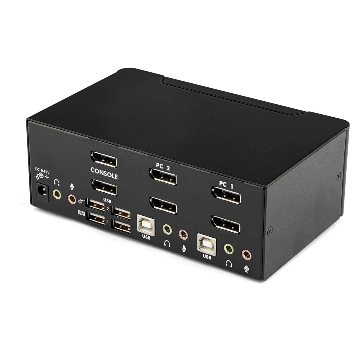 StarTech 2 Port Dual DisplayPort USB KVM Switch with Audio SV231DPDDUA