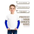 thumbnail image 4 of Manguitos Geyoga Kids Baseball con protección UV, 10 pares, 4 of 5