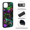 thumbnail image 2 of FINCIBO Soft Rubber Protector Cover Case for Apple iPhone 14 Max 6.7" 2022, Purple Green Galaxy Marble, 2 of 5