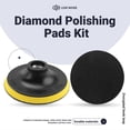 thumbnail image 4 of 16Pcs Diamond Polishing Pads Kit 4 Inch 100Mm Wet/Dry, 4 of 5