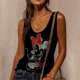 thumbnail image 4 of Camiseta chaleco Mickey Minnie Mouse Crop Top camiseta mujer camiseta sin mangas moda camiseta ropa femenina Kawaii Disney camiseta recortada, 4 of 4