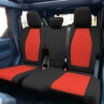 thumbnail image 3 of For 2021-2024 Ford Bronco Full Size SUV FH Group Neoprene Custom Fit Car Seat Covers  - Rear Set, 3 of 9
