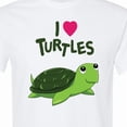 thumbnail image 4 of Inktastic I Love Turtles T-Shirt, 4 of 5