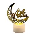 thumbnail image 4 of Star moon Lámpara de velas Led Eid Mubarak, luces decorativas con diseño de Luna, Estrella, Castillo, decoración para eventos musulmanes islámicos, candelitas, 4 of 5