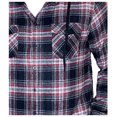 thumbnail image 2 of 9 Crowns Men's Lightweight Plaid Flannel Shirt (A-Blk/Red, Small), 2 of 3
