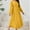 Yellow Dresses for Women, variant on SMihono Fashion Belt Dress for Women's Crew Neck Bubble Long Sleeve Party Dress Casual A-line Vintage Midi Dresses Green 10