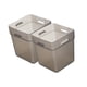 thumbnail image 3 of 2 compartimentos apilables para organizar el refrigerador. Caja organizadora para la puerta lateral del refrigerador. Gris, 3 of 9