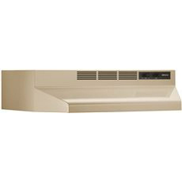 Broan 24Inch NonDucted Range Hood, Almond