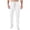 White, variant on Dagugfen Pants for Men Twill Drawstring Elastic Waist Straight Leg Athletic Casual Pants With Pockets Solid Color