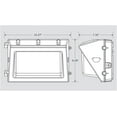 thumbnail image 3 of Keystone 12903 - KT-WPLED80-M1-8CSB-VDIM Outdoor Wall Pack LED Fixture, 3 of 3
