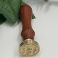 Fire Lacquer Seal Retro English Letter Copper Headquets Seal Wax Hand