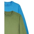 thumbnail image 4 of Fruit of the Loom Boys Long Sleeve T-Shirts, 2 Pack, Sizes XS - 2XL, 4 of 5