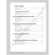 Evan-Moor Paragraph Writing, Grade 2 - 4 Teacher Resource
