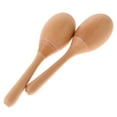 thumbnail image 4 of Pair Of Wooden Maracas Sand Hammer Percussion Instrument, Musical Toy For Kid Children Party And Games, 4 of 6
