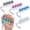 Style 5(4PCS), variant on 4Pcs Keyboard Clicker Toy Portable Mechanical Keyboard Keychain Toy Funny Decompression Key Button for Adults Teens