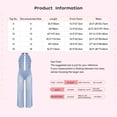 thumbnail image 4 of iiniim One Piece Rompers Overall for Girls Rhinestones Dance Bodysuit Disco Party Wide Leg Pants Playsuit White 14, 4 of 4