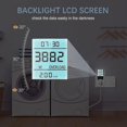 thumbnail image 3 of Compteur d'Électricité pour Prise, Compteur de Coût Énergétique 16a, Compteur de Consommation d'Électricité avec Rétroéclairage Lcd, 7 Modes de Surveillance, 3 of 4