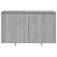 thumbnail image 3 of vidaXL Sideboard Grey Sonoma 120x41x75 cm Engineered Wood, 3 of 5