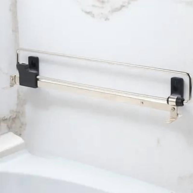 BESTYASH 1Jgo Organizador Rack De Ropa De Hierro Y Plástico Para Hogar Color Plateado Estable Y Duradero