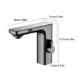 thumbnail image 2 of Langgg Sensor Tap For Wash Basin Faucet With Automatic Control Digital Display Screen Hot Cold Water Mixer A, 2 of 6