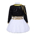 thumbnail image 5 of Halloween Pop Star Stage Cosplay Costume for Girls, Fancy Popular Singers Idol Stage Halloween Costume Outfit Set, Birthday Party Dress for Role Play Stage, 130, 5 of 9
