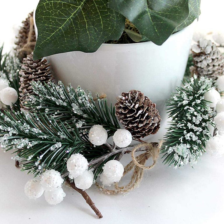 Wholesale Bulk Stems Farmhouses Pinecone Holly Artificial Berry Stems  Christmas Branches - China Artificial Flower and Christmas Ornaments price